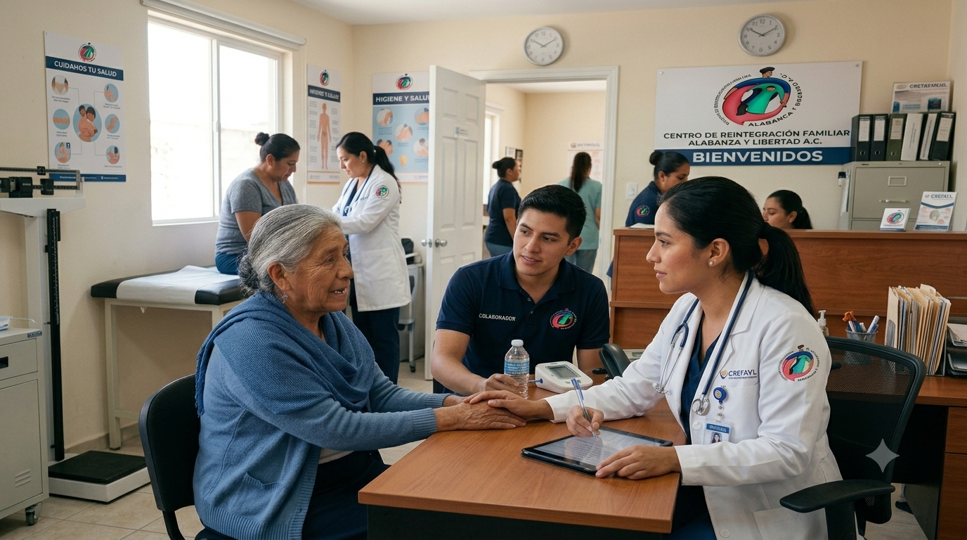 Recibiendo atención en CREFAYL